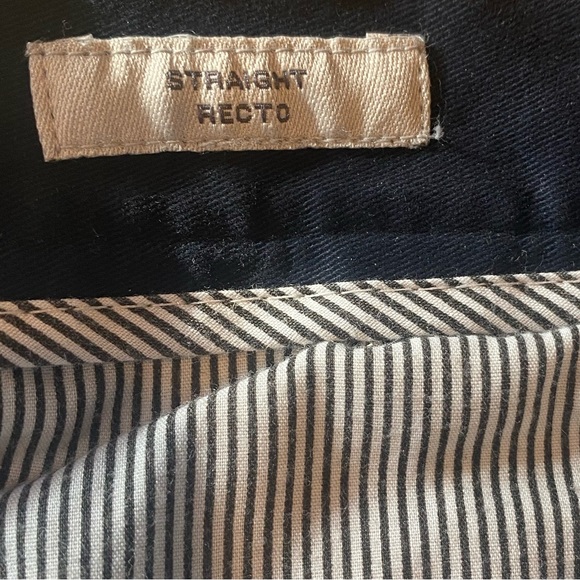 Men’s Goodfellow Navy Strait Leg Pants. 38 x 36 - Picture 6 of 7